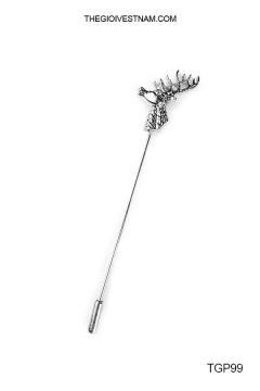 TGP99 - Ghim cài họa tiết hươu bạc