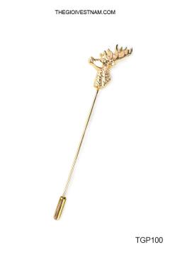 TGP100 - Ghim cài họa tiết hươu vàng