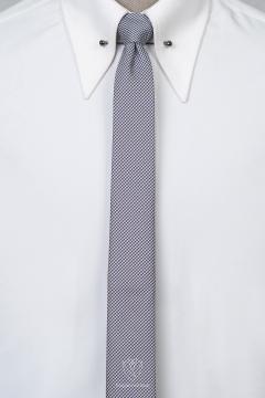 Cà Vạt Họa Tiết Trắng Đen TGC350