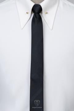 Cà Vạt Đen Sọc Ẩn TGC352