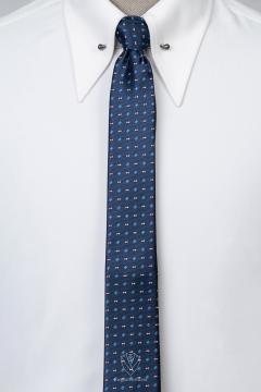 Cà Vạt xanh đen ô vuông nhỏ TGC363