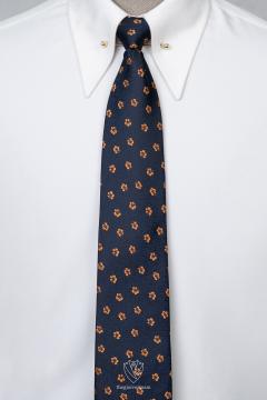 Cà Vạt Xanh Navy Caro Nhỏ TGC380