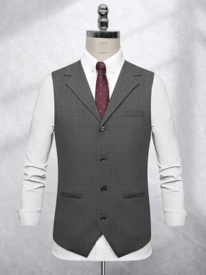 Bộ Suit Xanh Rêu Đậm Kẻ Caro Mờ Modern Fit TGS394