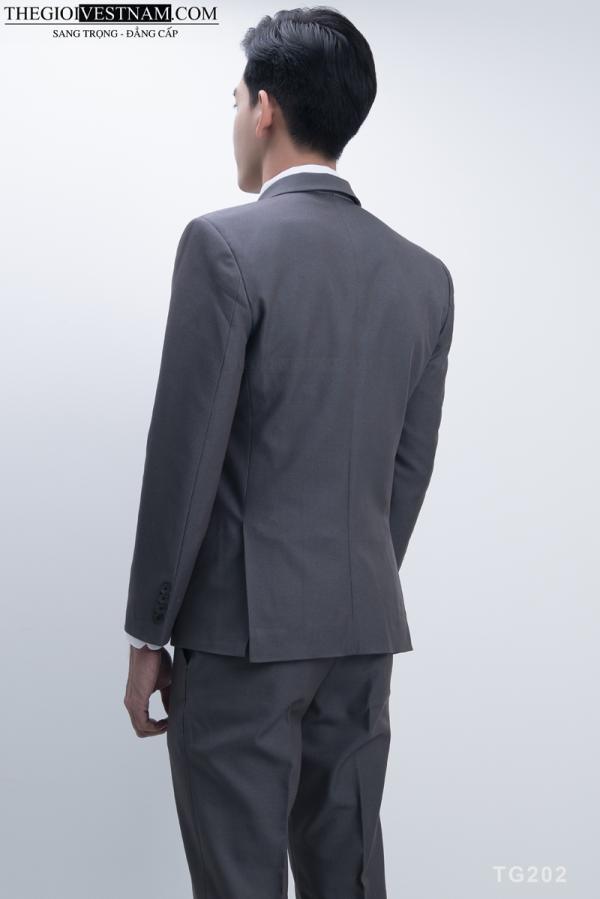 Bộ Suit Xám Khói Modern Fit TGS201 - hình 4