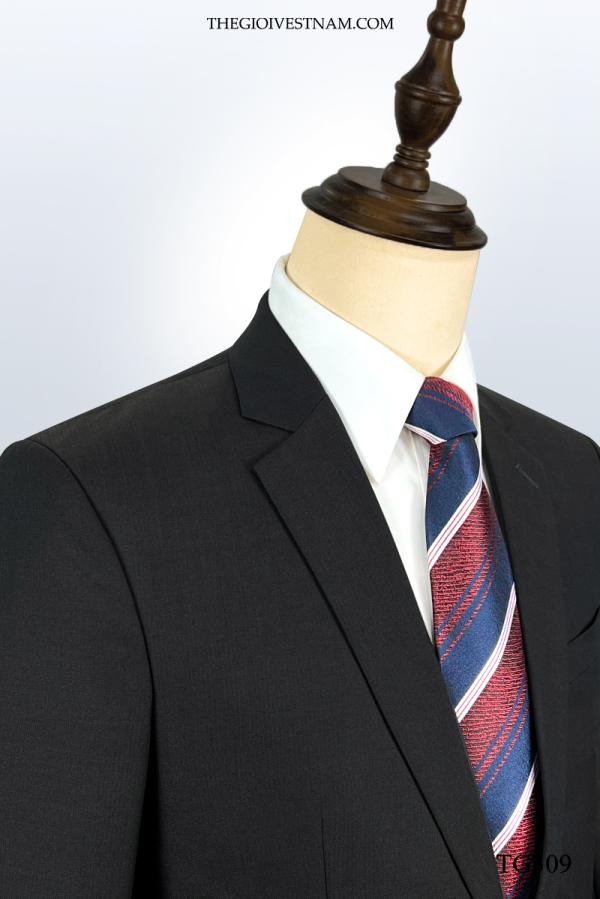 Bộ suit xám nâu hai nút TGS309 - hình 3
