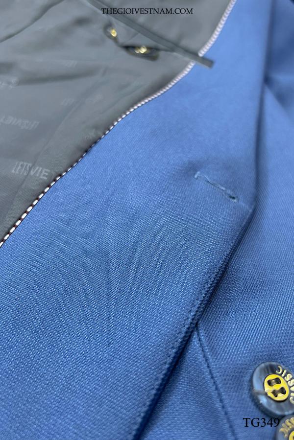 Bộ Suit Xanh Dương Sáng Modern Fit TGS349 - hình 4