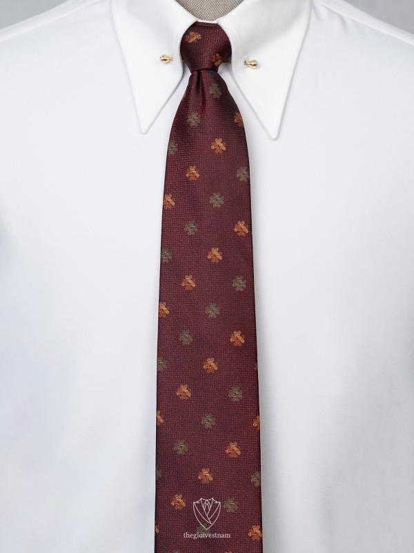 Cà Vạt Xanh Rêu Trơn TGC381 - hình 1