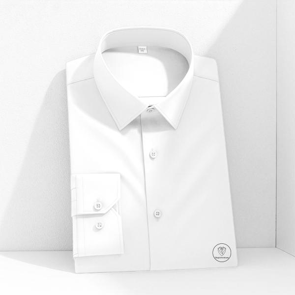 Áo Sơ Mi Trắng Nam Sợi Tre Cao Cấp TGSM01 - hình 1