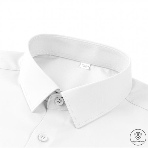Áo Sơ Mi Trắng Nam Sợi Tre Cao Cấp TGSM01 - hình 2
