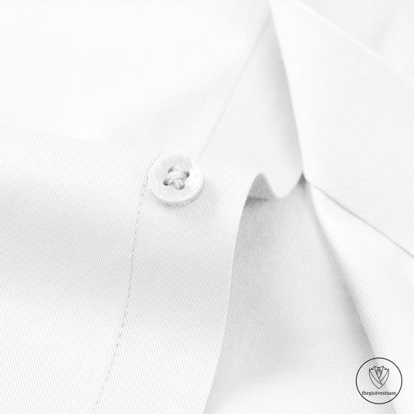 Áo Sơ Mi Trắng Nam Sợi Tre Cao Cấp TGSM01 - hình 3