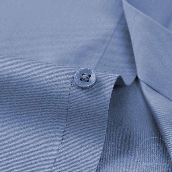 Áo Sơ Mi Nam Xám Ghi Sợi Tre TGSM02 - hình 4