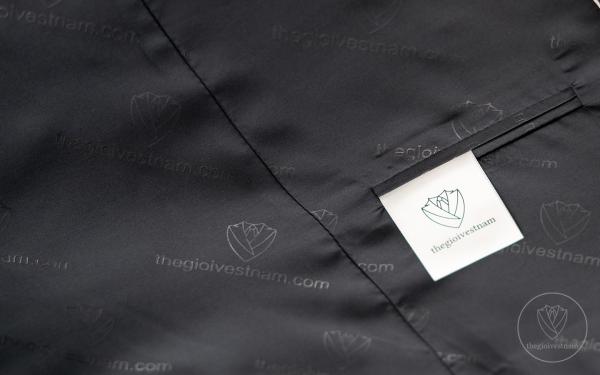 Bộ Suit Xám Chì Phối Sọc Ẩn 2 Nút Classic Fit TGS399 - hình 5