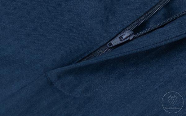 Bộ Suit Xanh Navy Họa Tiết Kẻ Sọc Modern Fit TGS381 - hình 7