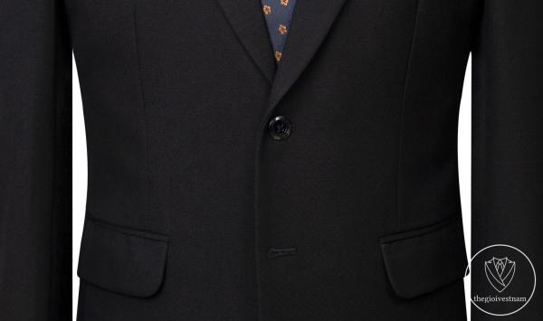 Bộ Suit Đen Dày Cao Cấp Classic Fit TGS353 - hình 3
