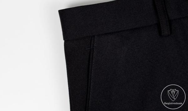 Bộ Suit Đen Dày Cao Cấp Classic Fit TGS353 - hình 7