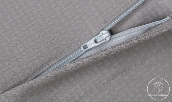 Bộ Suit Xám Trắng Caro Modern Fit TGS355 - hình 5