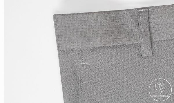 Bộ Suit Xám Trắng Caro Modern Fit TGS355 - hình 6