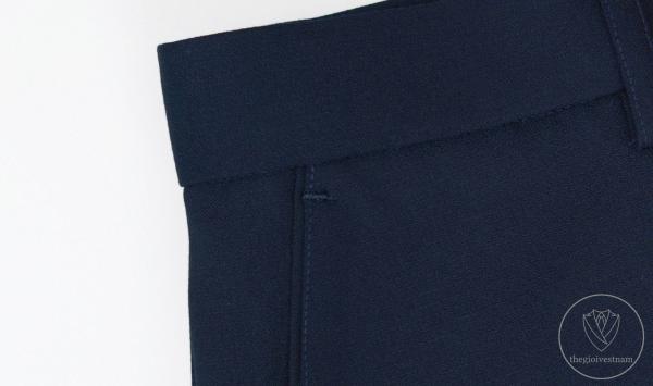 Bộ Suit Xanh Đen Cao Cấp Classic Fit TGS366 - hình 7