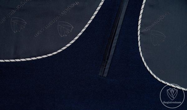 Bộ Suit Xanh Đen Kẻ Ô Mờ Modern Fit TGS370 - hình 5