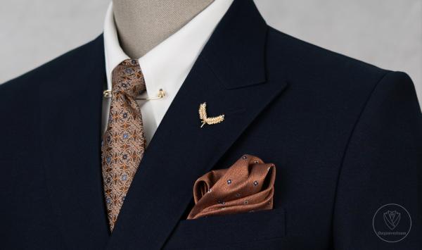 Bộ Suit Xanh Đen Cao Cấp 6 Nút Modern Fit TGS383 - hình 2