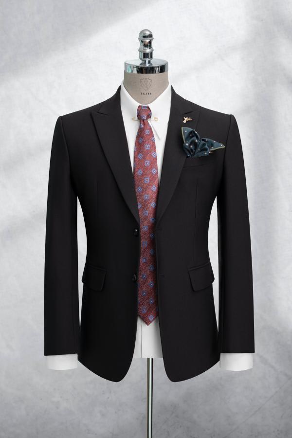 Áo Vest Đen Cao Cấp Form Slimfit TGS384 - hình 2