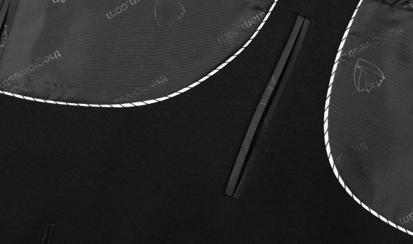 Áo Vest Đen Cao Cấp Form Slimfit TGS384 - hình 4