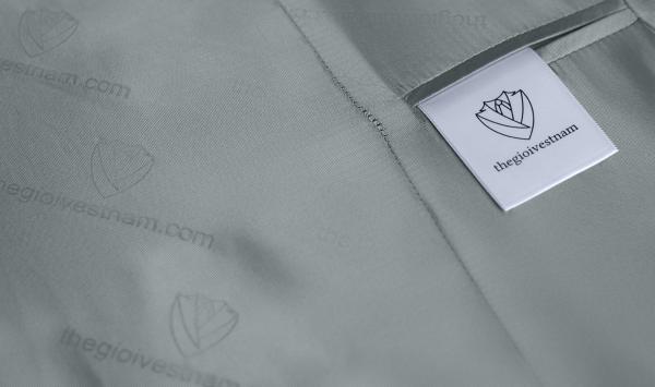 Bộ Suit Ghi Xanh Hoạ Tiết Kẻ Mờ Classic Fit TGS387 - hình 5