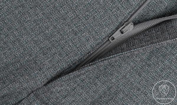 Bộ Suit Ghi Xanh Hoạ Tiết Kẻ Mờ Classic Fit TGS387 - hình 6