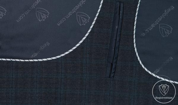 Bộ Suit Caro Đen Phối Màu Modern Fit TGS391 - hình 5