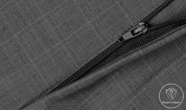 Bộ Suit Xanh Rêu Đậm Kẻ Caro Mờ Modern Fit TGS394 - hình 7