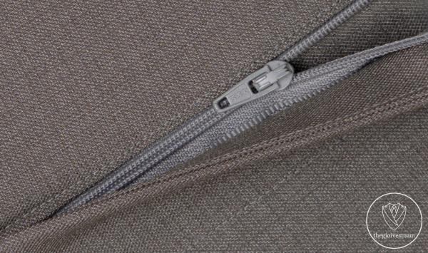 Bộ Suit Nâu Đất Kẻ Classic Fit TGS396 - hình 7