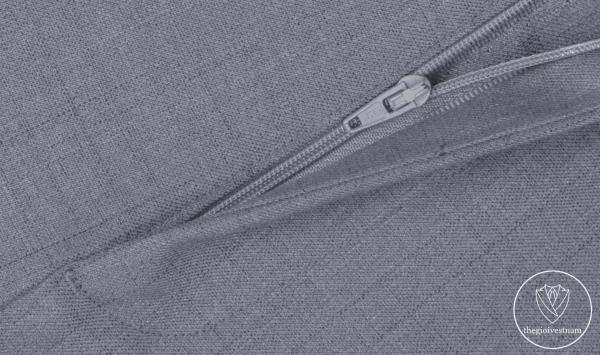 Bộ Suit Xám Denim Kẻ Sọc Ẩn Modern Fit TGS397 - hình 7