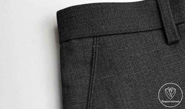 Bộ Suit Nâu Rêu Phối Màu 2 Nút Classic Fit TGS401 - hình 7