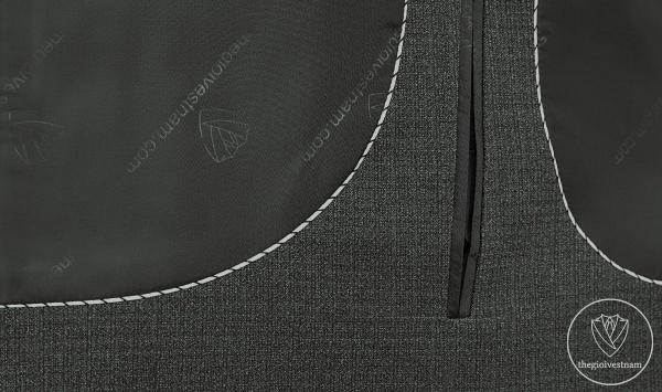 Bộ Suit Nâu Rêu Phối Màu 2 Nút Classic Fit TGS401 - hình 4