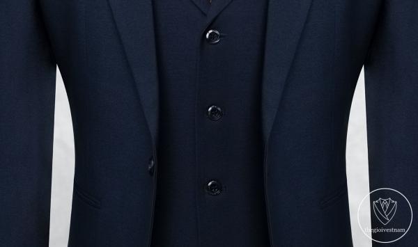 Bộ Suit Xanh Đen Cao Cấp Modern Fit TGS347 - hình 4