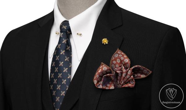 Bộ Suit Đen Cao Cấp Modern Fit TGS348 - hình 3