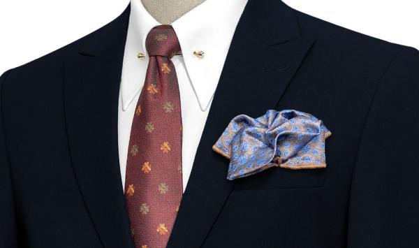 Bộ Suit xanh than đậm 2 nút TG402 - hình 2