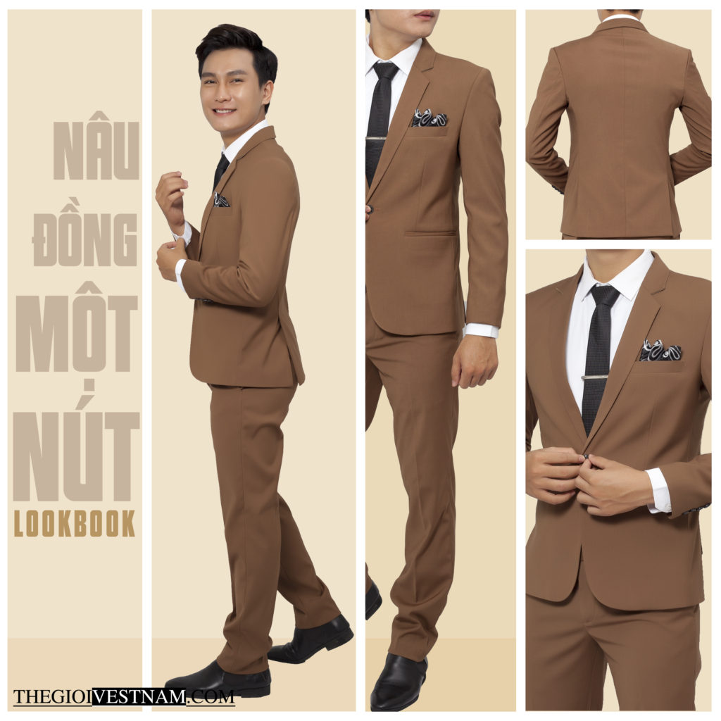 Bộ vest nam Look Book TG154