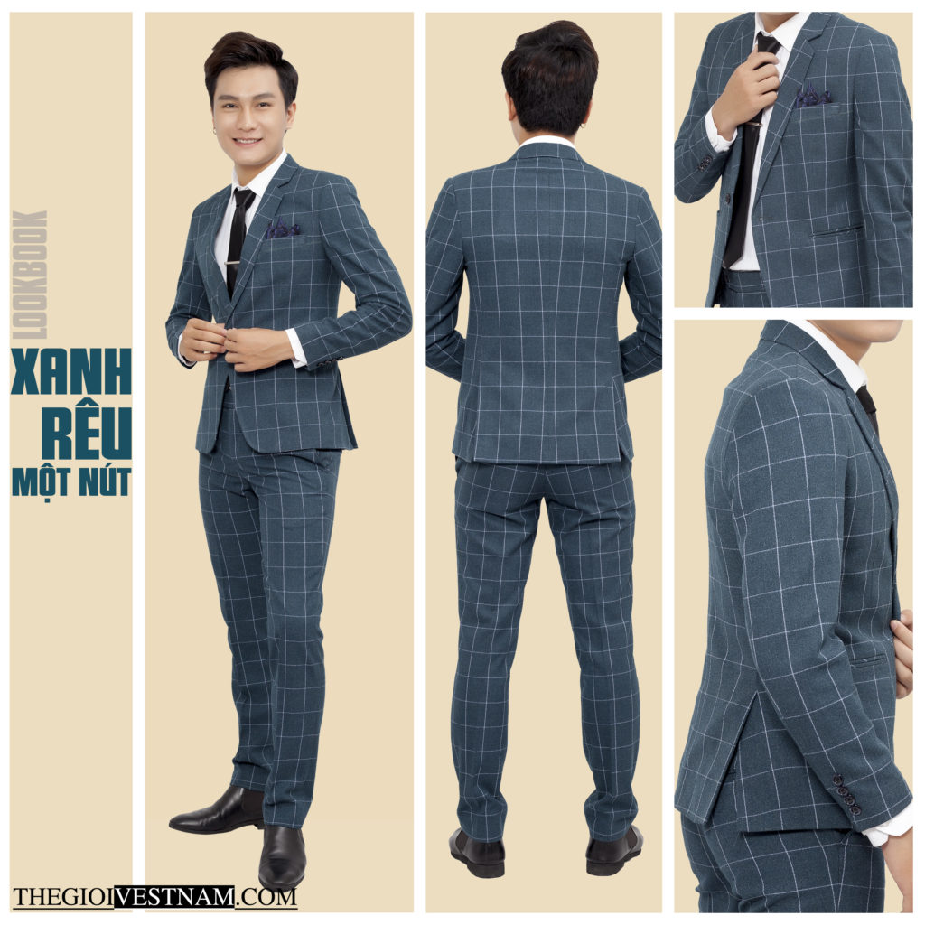 Bộ vest nam Look Book TG157