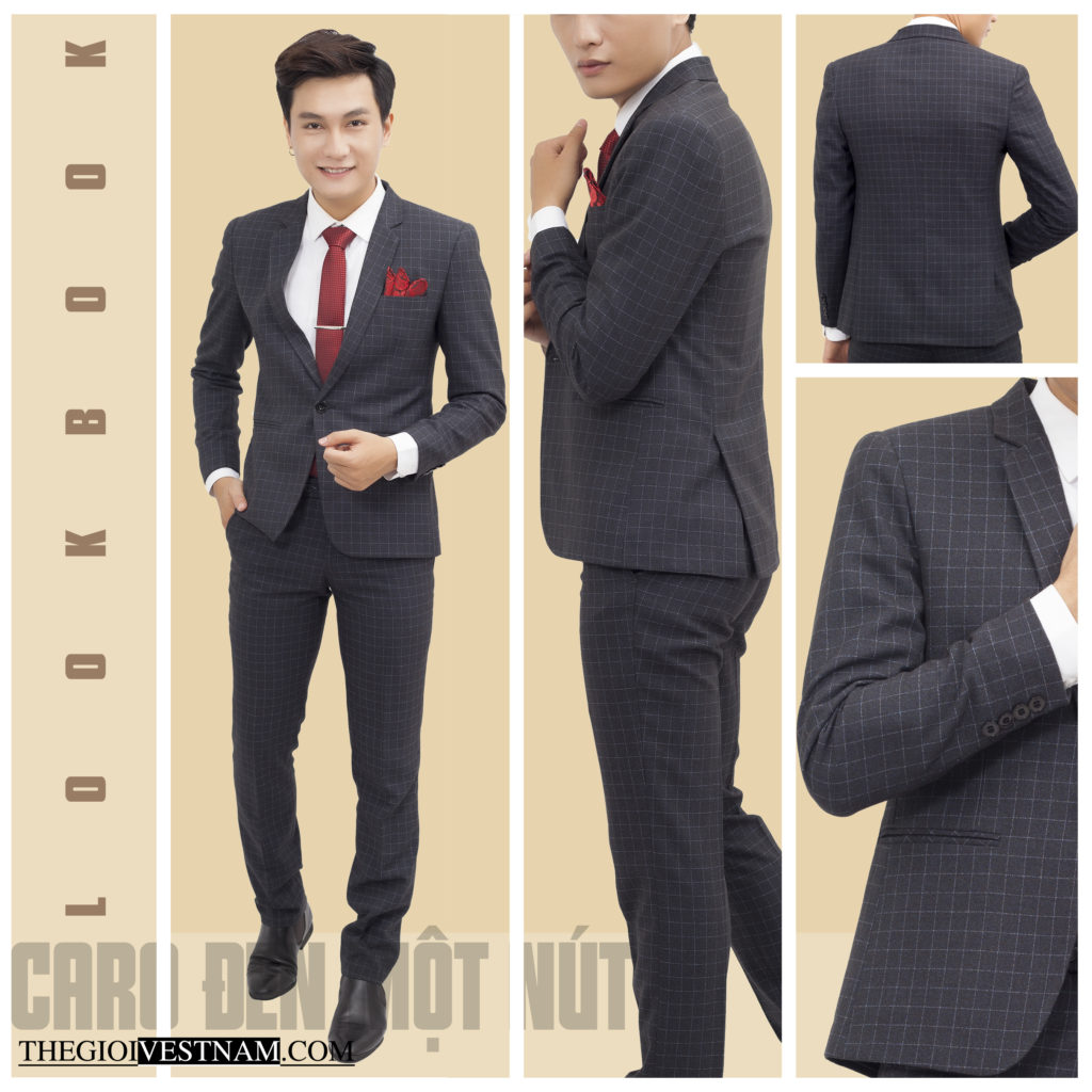 Bộ vest nam Look Book TG160