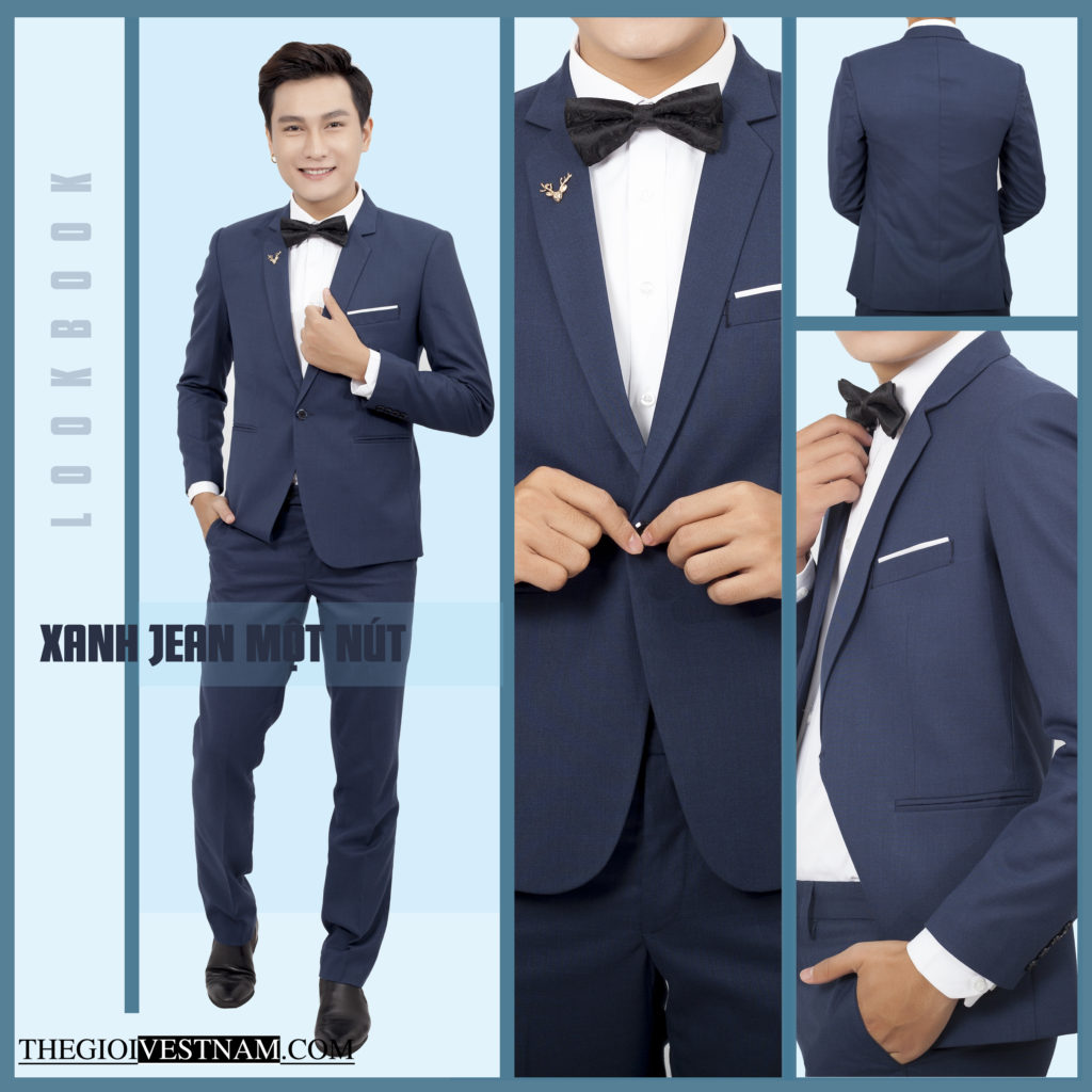 Bộ vest nam Look Book TG177