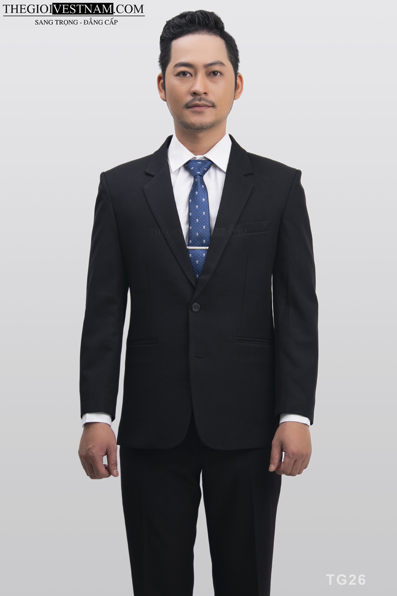 Đồng phục vest đen đẹp, lịch lãm