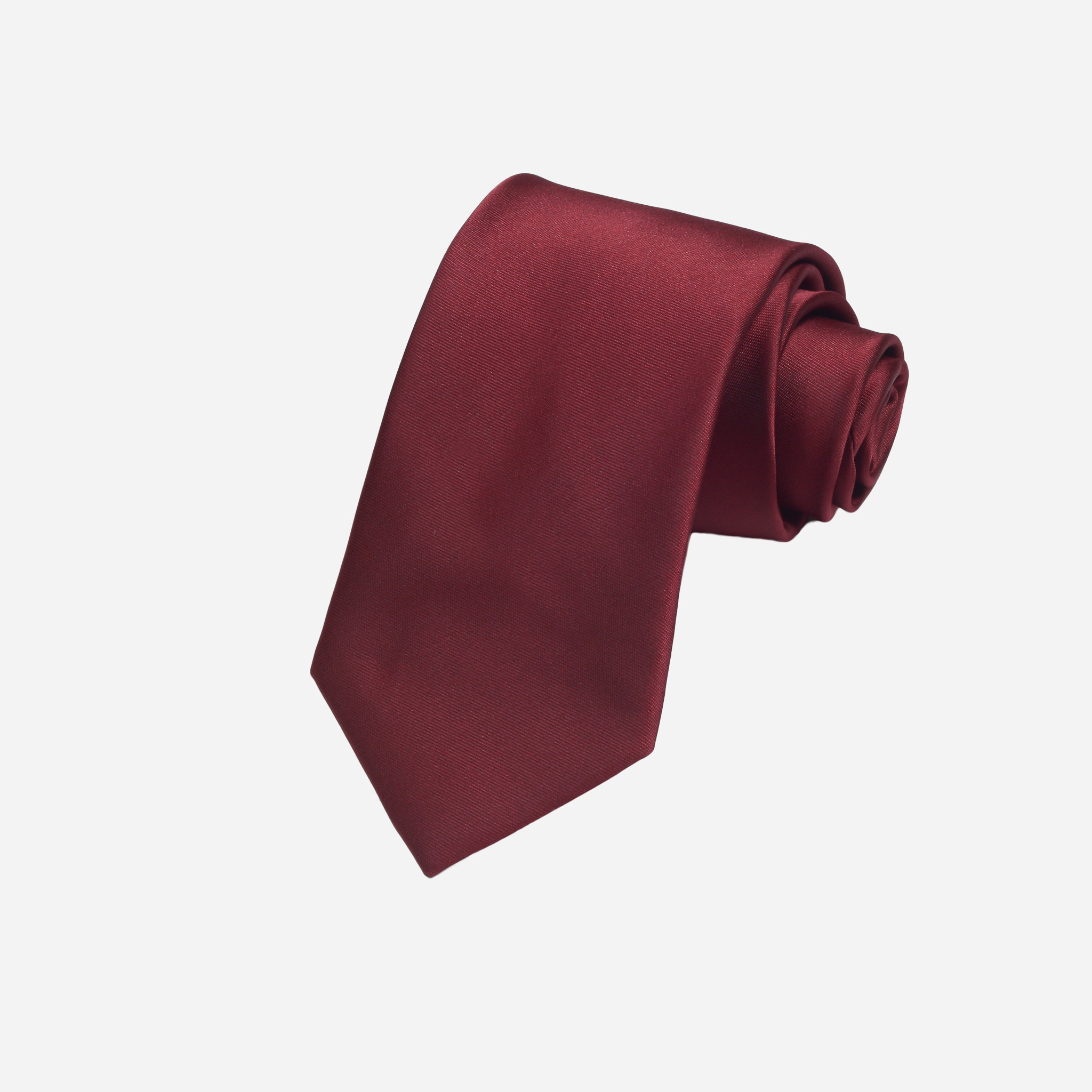 Cà vạt lụa trơn màu sắc