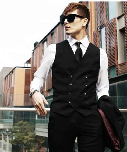 Phong cách vintage với vest gile nam cổ điển