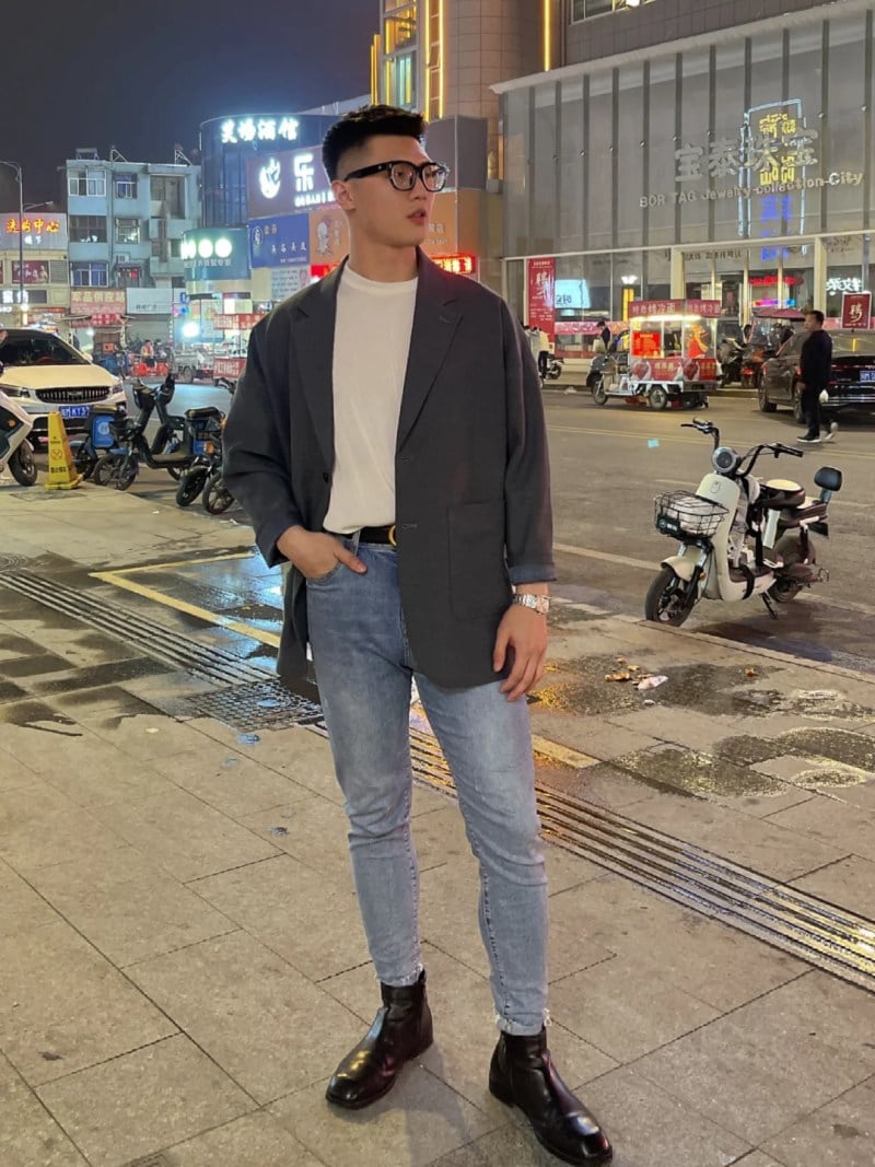 Phong cách trẻ trung với vest casual ở Hà Nội