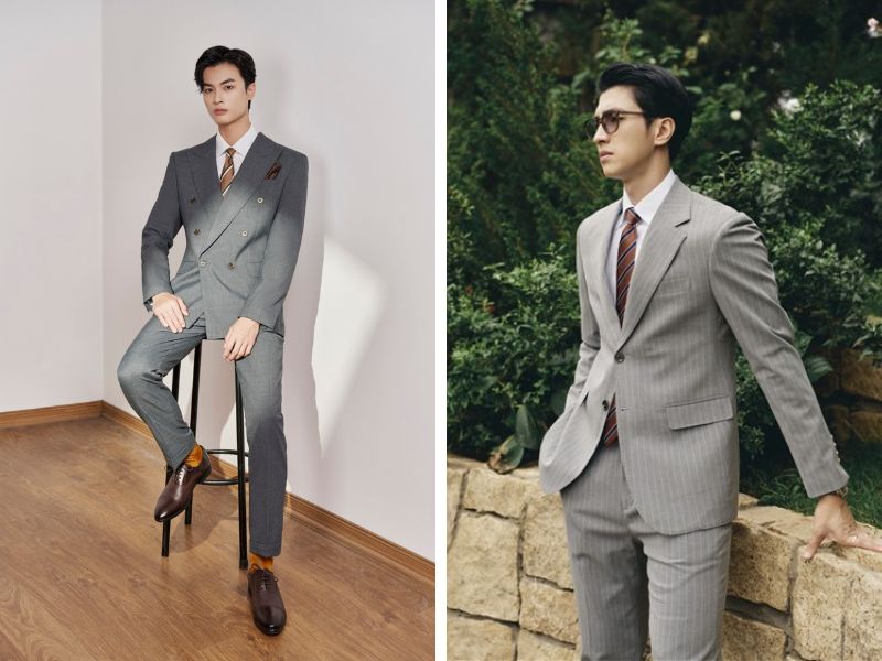 Phong cách vest oversized trẻ trung phối sneaker trắng