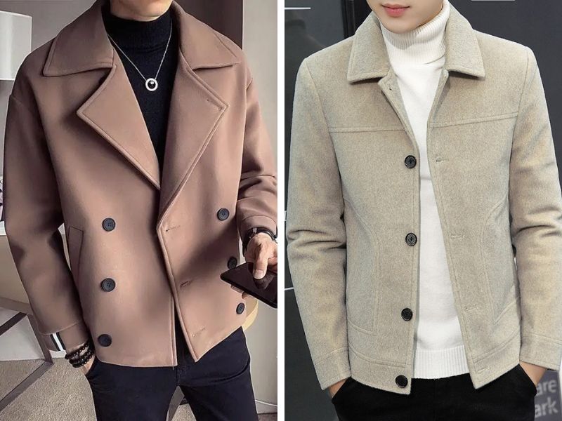 Áo dạ oversize nam Hàn Quốc phối phong cách nghệ sĩ