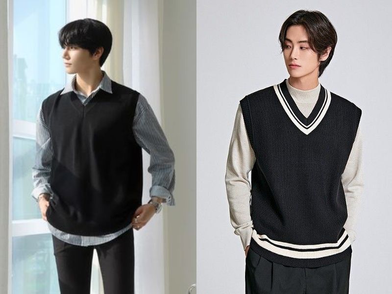 Gile dạ hội đen chất liệu velvet cho phong cách quý ông sang trọng