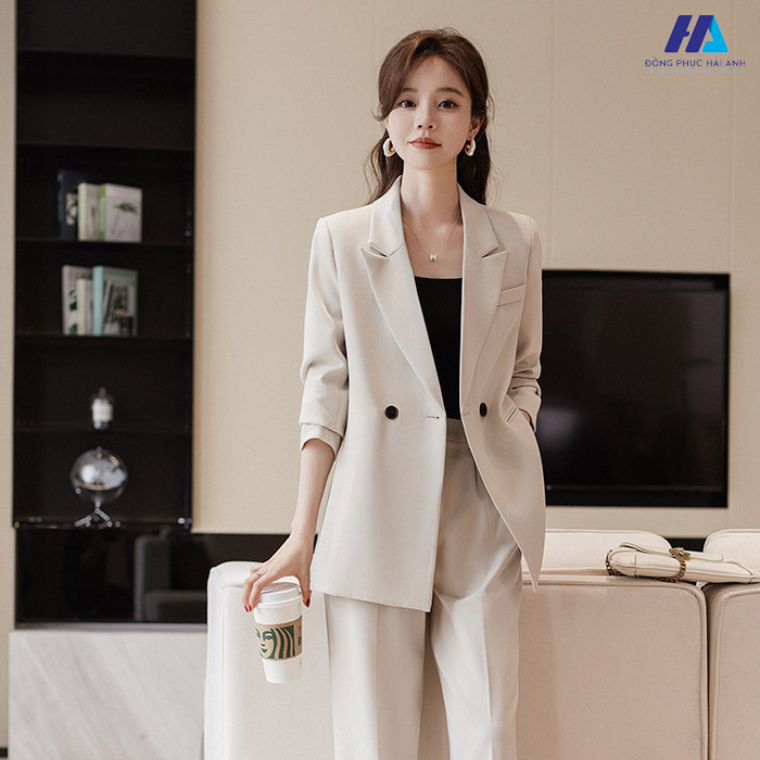 est đồng phục nữ màu pastel nhẹ nhàng, phong cách Hàn Quốc