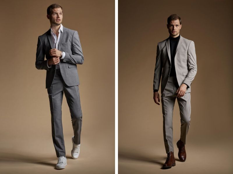 Lookbook vest nam phong cách châu Âu hiện đại